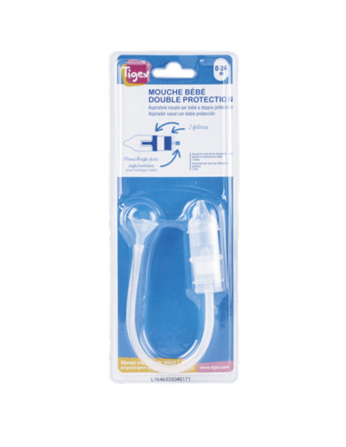 Mouche Bebe Double Protection 0 A 24 Mois Tigex